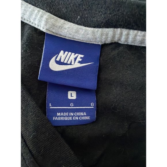 Nike black casual long sleeve top size large - Picture 3 of 4